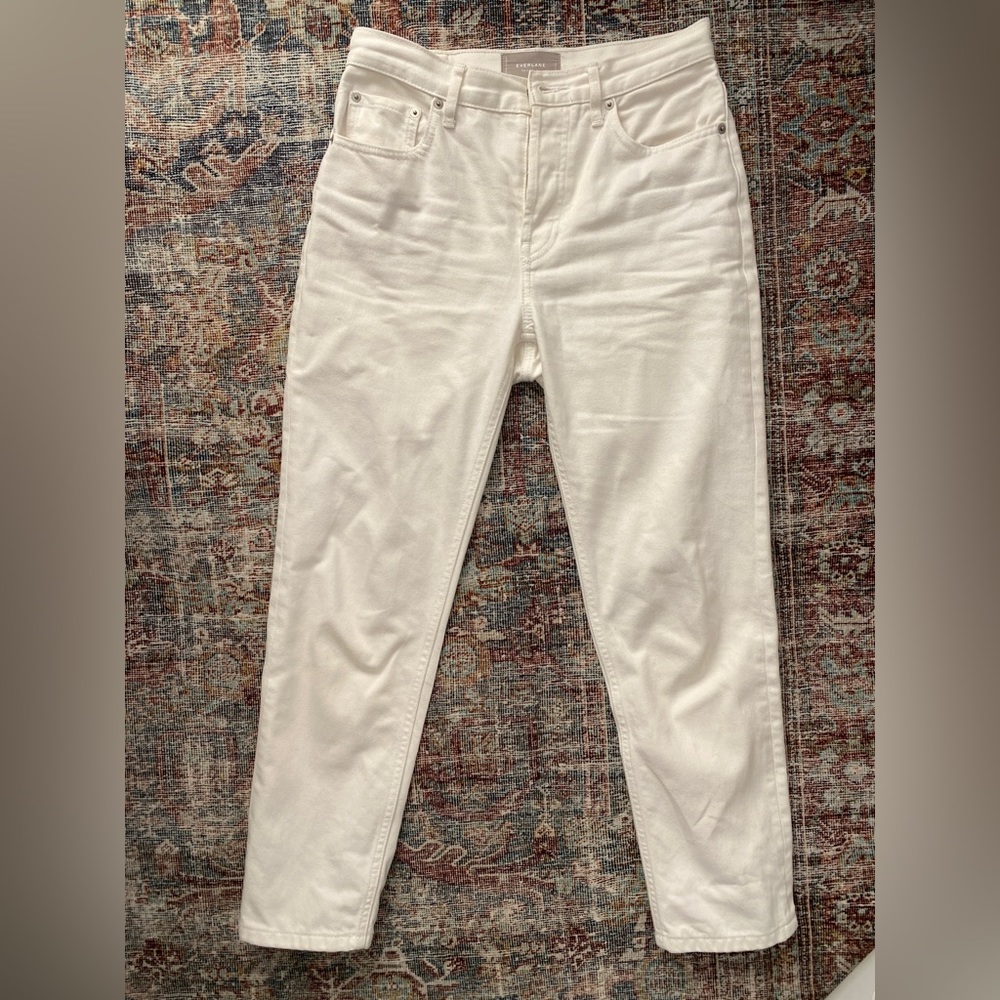Everlane Cheeky White 26 Crop